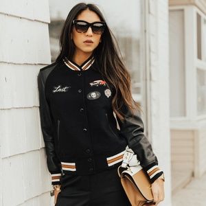 coach varsity jacket womens